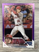 Logan O’Hoppe Numbered /799 Rookie Card Parallel
