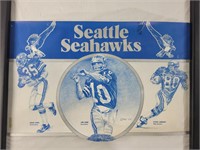 Vintage Seattle Seahawks poster 11"x18"