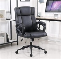 Black Ermnois Executive Office Chair