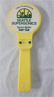 Vintage Seattle SuperSonics clacker from the