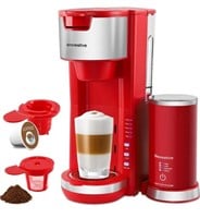 Sincreative Red Single Serve Coffee Maker