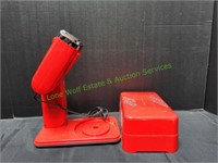 I.S. Appliance Red Folding Stand Mixer in Case