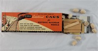 Wooden model rail road kit