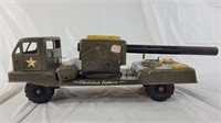 Vintage Ny-Lint toys Electronic Cannon truck