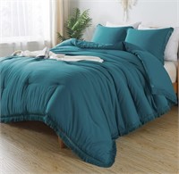 Andency Turquoise Comforter - Size Queen