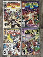 Assorted Secret Wars II Comic Books