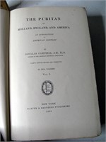 1893 The Puritan  in Holland,England&America Book