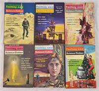 6 Vintage Fantasy and Science Fiction Books from