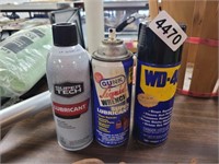 LUBE, LIQUID WRENCH AND WD-40