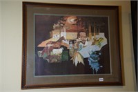 Lost Colony Print/Painting Framed