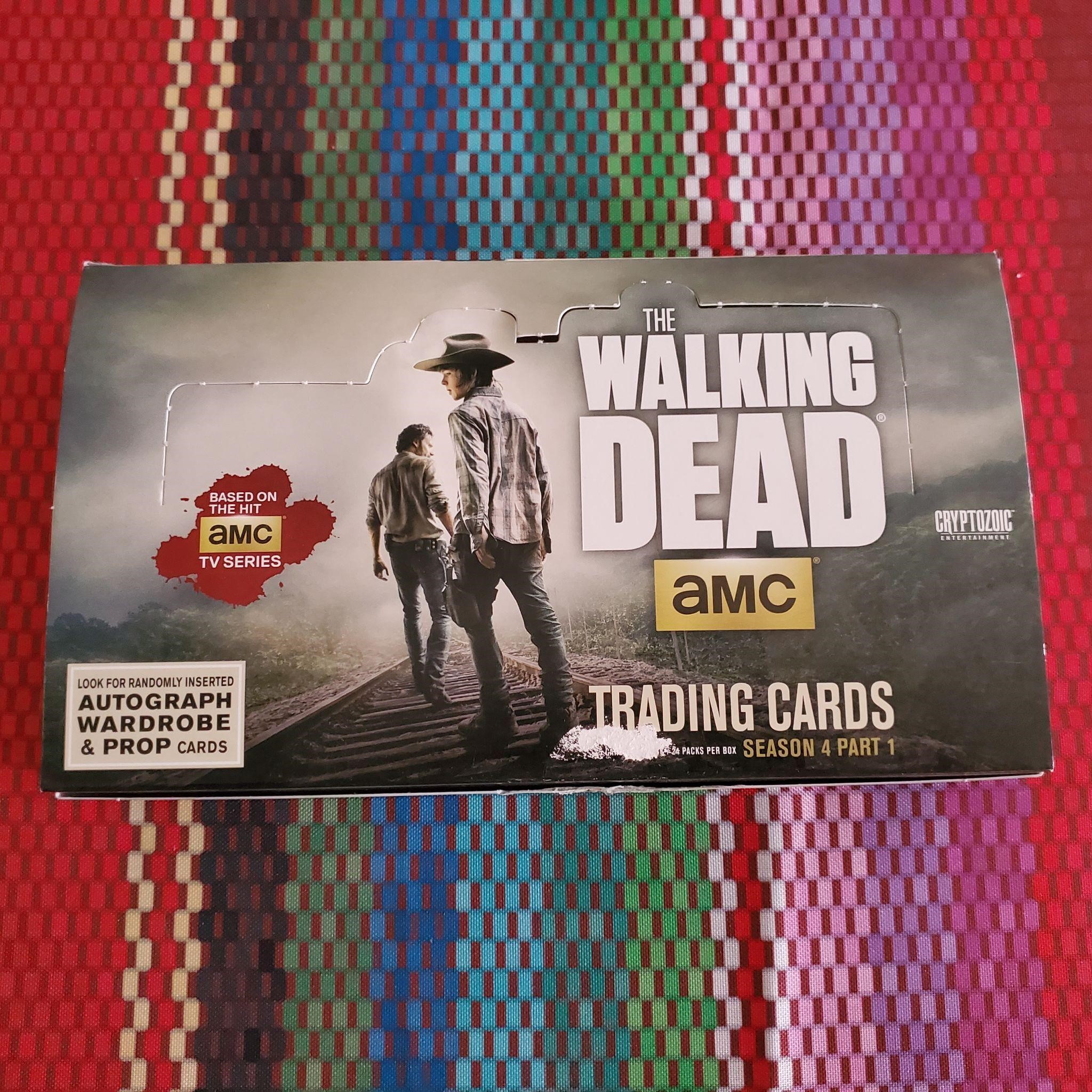 Lot Of Walking Dead Trading Cards