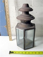 Vintage Copper Lantern 6 x 14