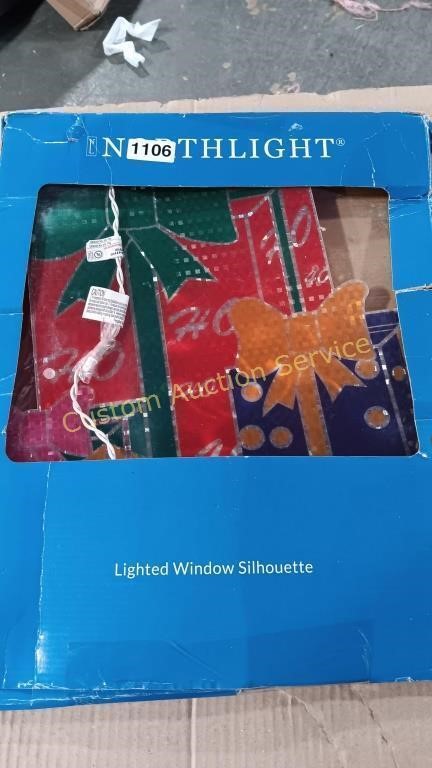 NORTHLIGHT LIGHTED WINDOW SILHOUETTE
