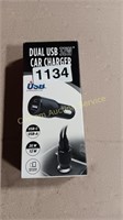 DUAL USB 32W CAR CHARGER