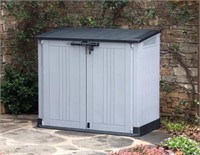Outdoor  Resin Horizontal Storage Shed  $275.44