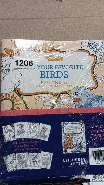 4 YOUR FAVORITE BIRDS COLOR BOOKS