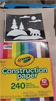2 PACKS OF CONSTRUCTION PAPER
