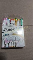 12 SHARPIE SNOTE DUO MARKERS