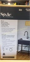 25" ALL IN ONE FREESTANDING UTILITY SINK