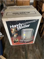 Handy master portable kerosene heater max 20,000 b