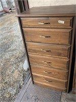 Very nice wooden dresser with 6 drawers. From the