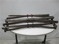 Two 41"x 8"x 8" Antique Covered Wagon Springs