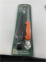 Still in its' package 7" Bass Pro filet knife with