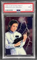 1996 Star Wars Finest Princess Leia Organa PSA 9