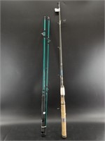 2 Fishing poles: 1 by Martin classic fly tackle, 8