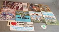 UNC 1970's Carolina Programs & Bumper Stickers