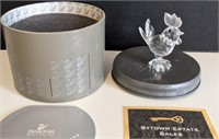 Swarovski Crystal Rooster #A7674 With Box