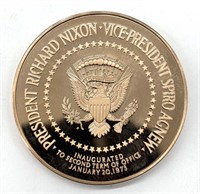 Solid Bronze 1973 Presidential Inauguration