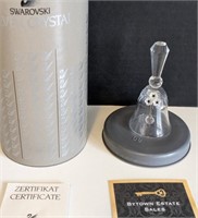 Swarovski Crystal & Glass Bell #A7467 With Box