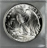 1oz Silver Round, Eagle Style .999