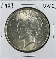 1923 Peace Silver Dollar, Mint State