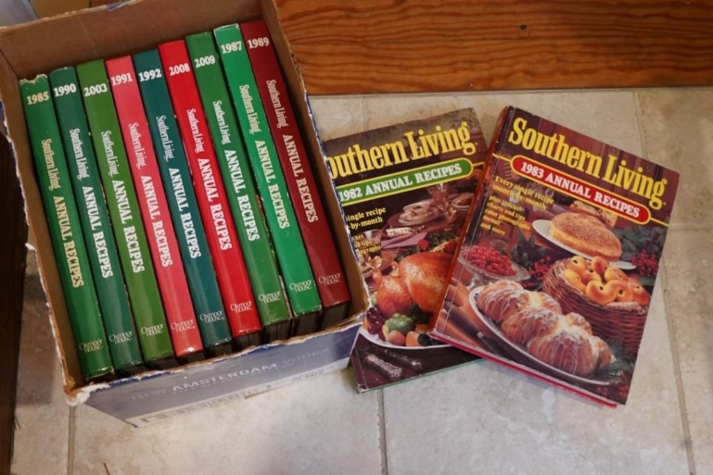 Box of Southern Living Annual Recipes