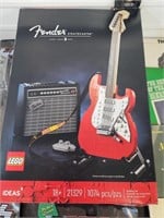 Fender guitar Stratocaster Legos