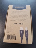 New Amazon Basics charging cable