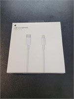 New Apple USB C to lightning cable