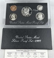 1997 US Silver Proof Coin Set