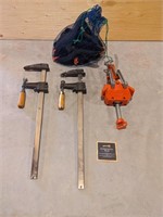 Lot of Assorted Clamps/Clamping Implements
