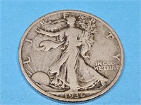 1936 Silver Walking Liberty Half Dollar  Coin