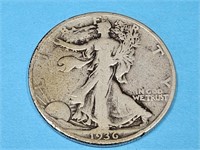 1936 Silver Walking Liberty Half Dollar Coin