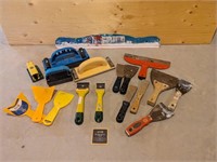 Lot of Assorted Drywall/Putty Tools & Sanders