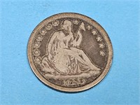 1838 Seated Liberty Silver Dime