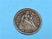 1853 Seated Liberty Silver Dime