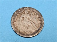 1849 O Seated Liberty Silver Dime