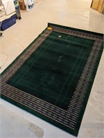 Imperial Carpets Green Tartan 74"x111" Rug