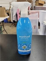 Method bathroom cleaner antibacterial
