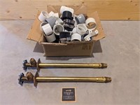 Lot of PVC Joint Connectors /Plumbing Items